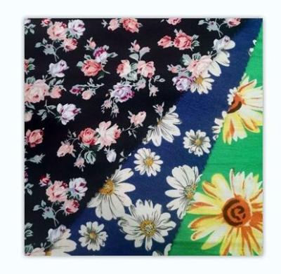 China New Jersey Cotton Tear-resistant Hand Feel Fabric For Dress Woman Material And Stretch Fabric For Dress for sale