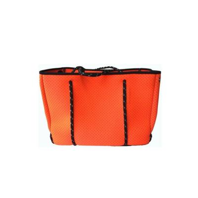 China Folding Hot-selling custom price 41*28*25cm neoprene factory direct sale portable beach shopping bag for sale