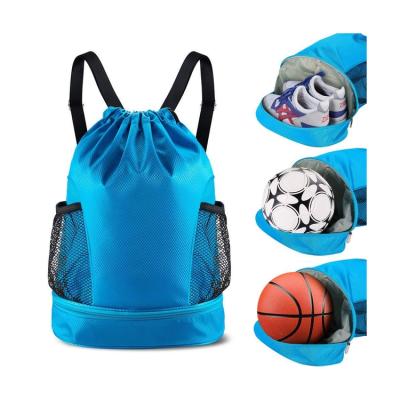 China China Professional Motion Manufacturer Cheap Drawstring Bag Outdoor Sports Basketball Custom Open Bag for sale