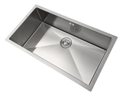 China Without Faucet JOYODO Tender Single Bowl Kitchen Sink 304 Stainless Steel High Quality for sale