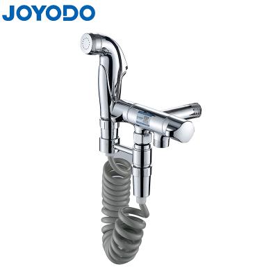 China JOYODO High Quality ABS Bathroom Shattaf Cold Water Handheld Bidet Sprayer Set With Brass Faucet for sale