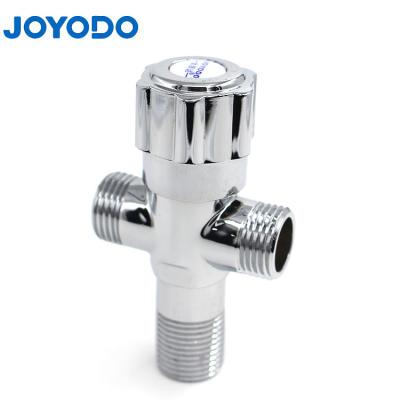 China General Bathroom Accessories Brass Body Zinc Handle Angle Valve Ball Valve for sale