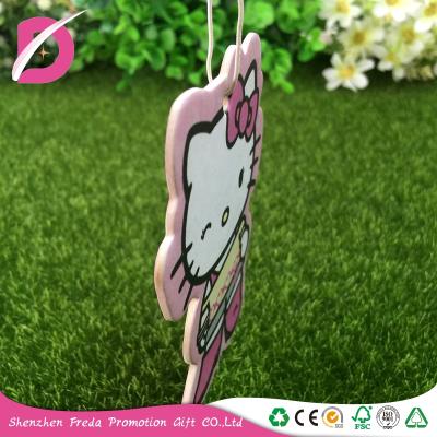 China Fancy Automobiles Interior Accessories Customized Logo Eco-Friendly Car Freshener for sale