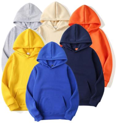 China Breathable Unisex Pullover Logo Sweatshirts High Quality Hoodies Custom Made Loose Oversized Solid Color Crop Men's Pullover for sale