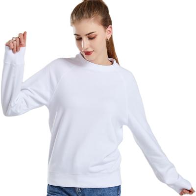 China Hot Selling Breathable Knitted Terry Autumn Comfortable Sweatshirt Women French Breathable for sale