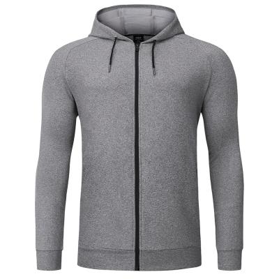 China Wholesale Custom High Quality Anti-wrinkle Thick Knit Fabric 260g Sweatshirt Coats Jackets Men Casual for sale