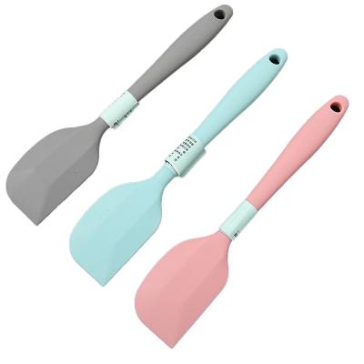 China High Level Non-stick Silicone Spatula Scraper Safe Viable Kitchen Utensil Scraper for sale