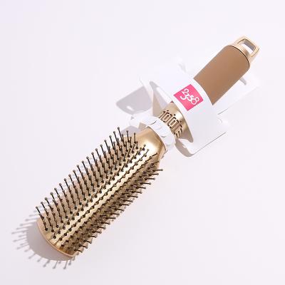 China New Style Curly Hair Custom Homemade Massage Comb Round Comb Hair Beauty Plastic Modeling Combs Brush for sale