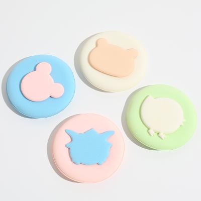 China Face Makeup Soft Facial Base Sponge Cosmetic Pure Cotton Powder Puff for sale