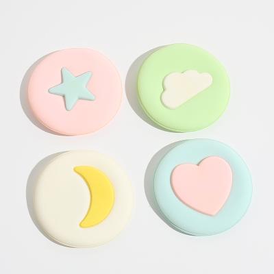 China New Design Triangle Soft Bottom Cosmetics Cotton Belt Puff Powder Sponge Makeup Material Origin for sale