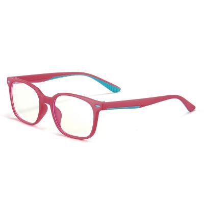 China 2021 New Model Anti Blue Rays Anti Blue Rays Kids TR90 Prescription Glasses Kids Ultralight Glasses From Fahion Supplier for sale