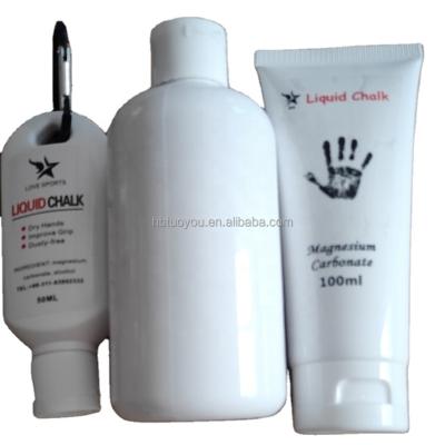 China Hot Sale Gym Magnesium Cabonate Liquid Chalk Dry Hands 50ml for sale