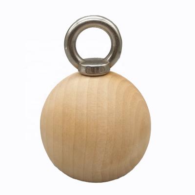 China Finger Training Custom Force Training Pull Up Wooden Climbing Ball Bouldering for sale