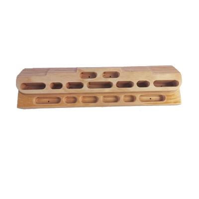 China Finger forming oem cheap wooden hangboard climbing price grips for sale