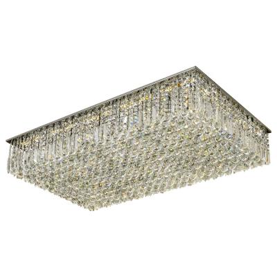 China Modern Modern Crystal Flush Mount Lamp Classic Crystal Ceiling Lamp for sale