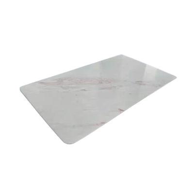 China Customized Hot Sale Marble Stone Plate Slabs Rose Jade White Natural Popular Luxury Dining Table Set Countertops Products for sale