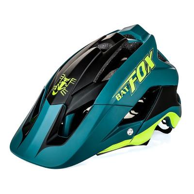 China BATFOX MTB Sports Recycling Safety Helmet Adult Mountain Bike Helmet Adjustable Shock Resistant Bicycle Casco Bicicleta for sale