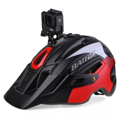 China Safety Protection Mountain Bike Head Helmet With Action Camera Base Universal Buckle Ex-factory Price for sale