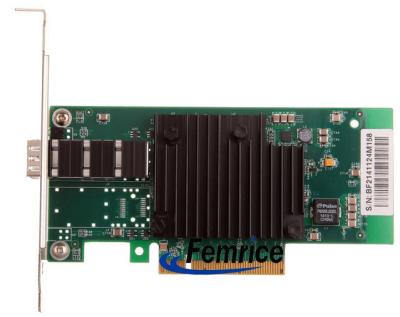 China Femrice 10G 1 Port PCI Express x8 Interface Server Adapter SFP+ Slot*1 LC Fiber Server NICs INTEL 82599 Chipset for sale