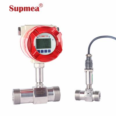 China Cheap And Wholesale Stainless Steel Type Flow Meter Water Turbine Low Price Digital Liquid Turbine Flow Meter for sale