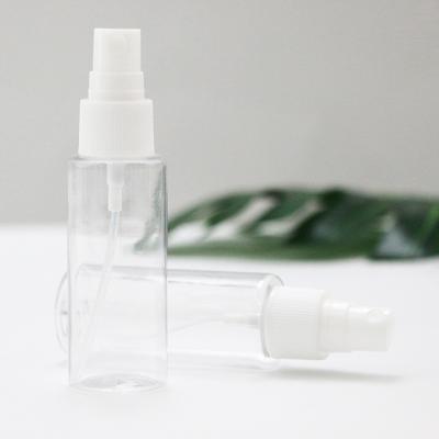 China Good Custom Small Capacity Sealing Pocket 40Ml Mini Pet Plastic Mist Travel Spray Bottle, Custom Mist Spray Bottle for sale