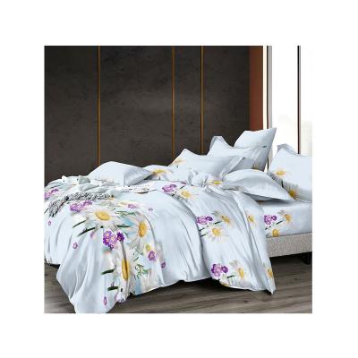 China Antistatic Classic Design Color Dye Print Fabric Home Textile Customized Bed Sheets for sale