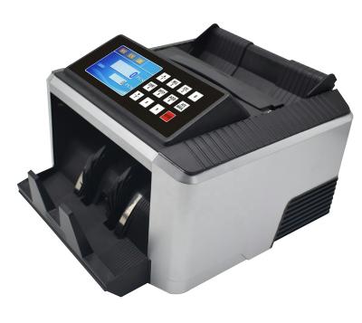 China 100% Accurate TFT3.5 Show Multi Value Bill Counter Money Counting Machine for sale