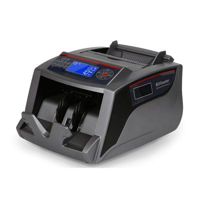 China US Dollar GBP INR Interdecile Difference Bill Counter Quick Account Currency Counting Machine Fake Banknote Counter Detector Machine for sale