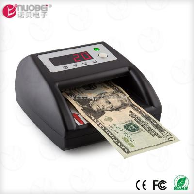 China Most Currency In The World Auto Counterfeit Detector LCD Display Fake Money Detector for sale