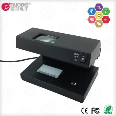 China UV+MG+WM Dollars Note Checking Counterfeit Bill Currency Cash Detector and Fake Money Detector for sale