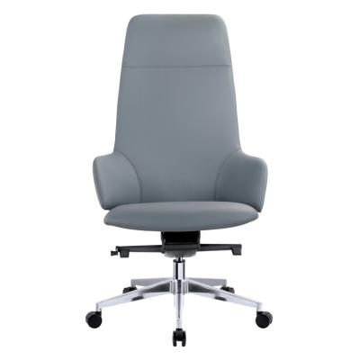 China (Size)Foshan PU Computer Swivel Staff Task Executive Office Adjustable Custom Leather Rotating Ergonomic Chair For Sale for sale