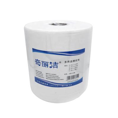 China 100% Sustainable Viscose Microfiber Industrial Cleaning Paper Mopping Roll for sale