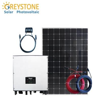 China High Efficiency Home House Greystone Solar System On Grid 4kw for sale