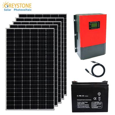 China High Efficiency Home Solar Panel Kit 10KW 20KW 50KW Solar Power System With Lithium Battery for sale