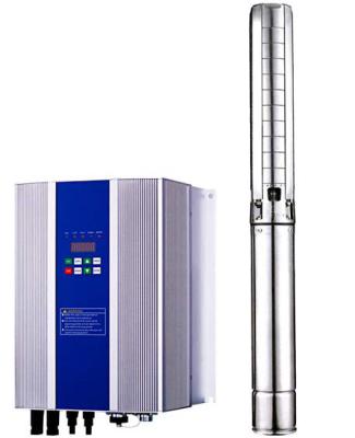 China Hot Selling Submersible 3PH All Stainless Steel AC Submerged High Quality Solar Pump System For Irrigation for sale