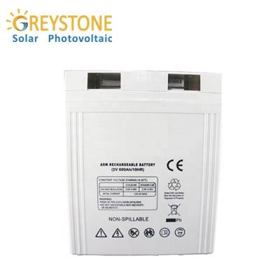 China Deep Cycle 2v Rechargeable Lead Acid Battery For Solar System for sale