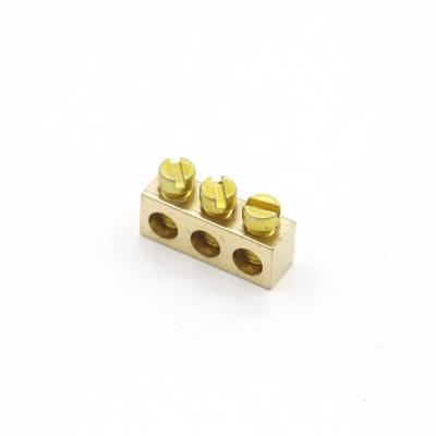 China H57 China Manufacturer Supply Custom Brass H57 Brass Terminal Block Connector for sale