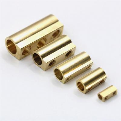 China H57 Copper Ground Bar 3 Holes Earth Terminal Block Wire Screw Terminal Brass Electrical Neutral Link for sale