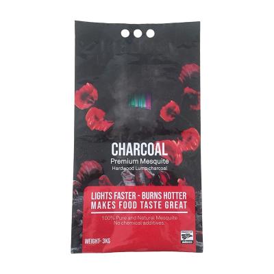 China Custom agriculture logo 3kg 5kg 10kg aluminum foil fertilizer charcoal packing bag for sale for sale