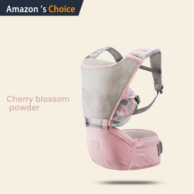 China New Arrival Adjustable 3D Knit Strap Hipseat/ Outdoor Portable Shoulder Baby Carrier for sale