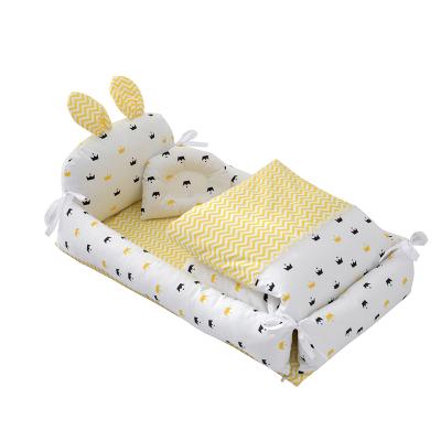 China Baby Crib 2020 New Design Baby Nest Portable Bed, Made in China Newborn Baby Nest Bed for sale