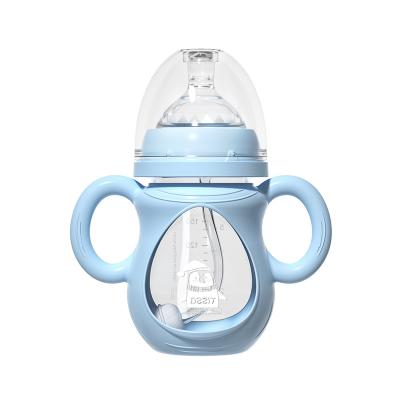 China BPA Free Glass Baby Bottle BPA Free Wide Neck Baby Bottle for sale