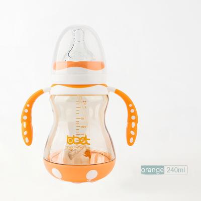 China Silicone Customized Shatterproof Glass Baby Bottle, Made In China Solid Baby Bottle for sale