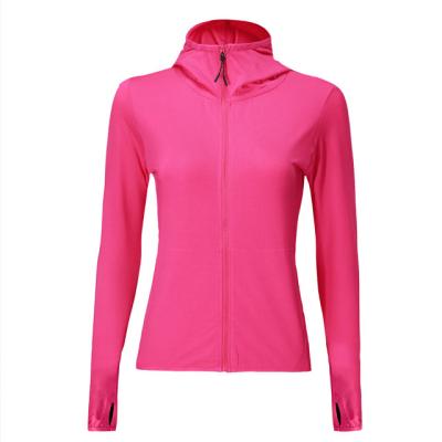 China Hot Sale Breathable Yoga Sleeve Long Winter Yoga Wear Zipper Jacket Fitness Yoga Running Wear for sale