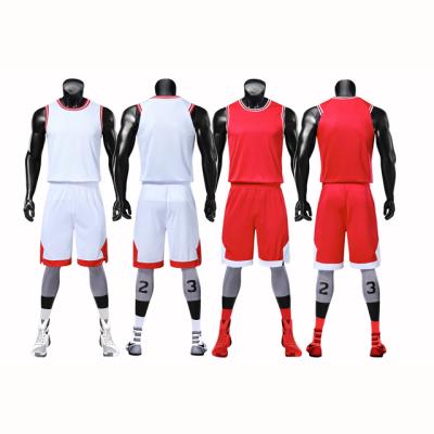 China Factory Price Breathable Wholesale Hot Sale High Quality Basketball Uniform Tank Top for sale