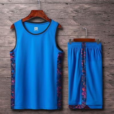 China Cheap Top Selling Antibacterial Basketball Vest Sublimation Mens Tank Top Basketball Uniforms for sale