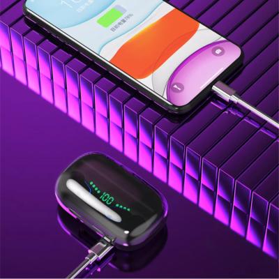 China In-ear amazon success trending products 2022 new arrivals audifonos blue tooth led digital display powerbank case charging earbuds for sale