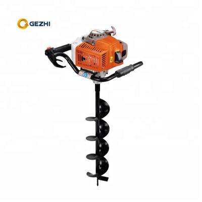 China 2 Stroke Gasoline Earth Auger 63cc Agriculture Auger Drill Bit Alternatives for sale