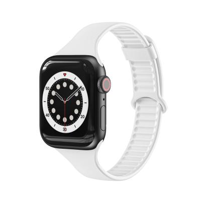 China Water Resistant Hot RiverRock tpu silicon rubber smart watch band for Apple Watch Band Strap Silicone TPU Replacement Wristband for sale