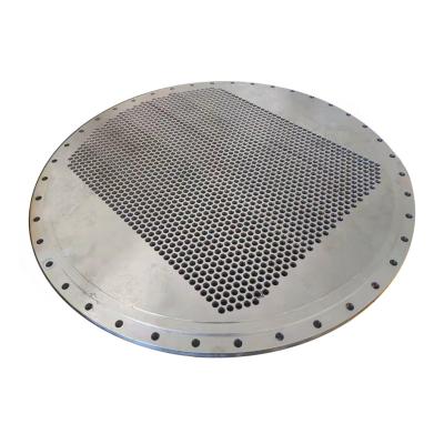 China Refrigeration Parts Custom Drilling Stainless Steel Irregular Multiple Baffle for sale